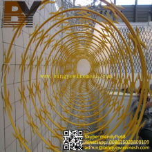 Galvanized Babred Iron Wire Razor Wire Concertina Wire